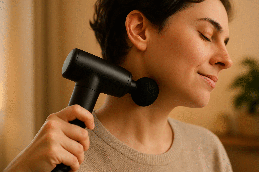 Using Massage Gun on Neck | Safety, Benefits & How to Do It Right