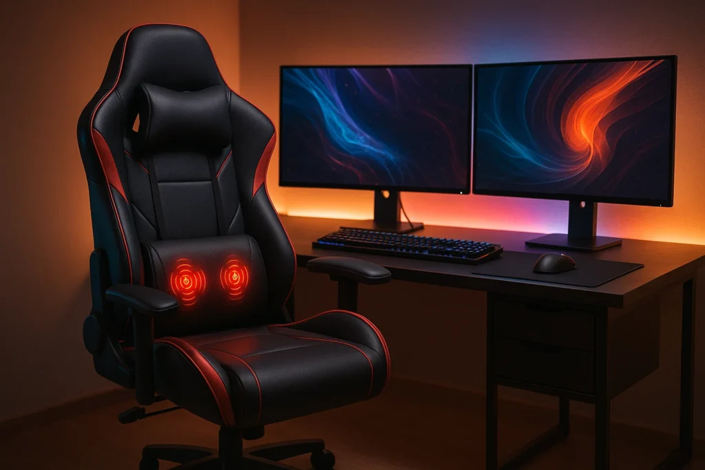 Best Gaming Chairs with Massage for Comfort and Support in 2025 - gaming chair with massage