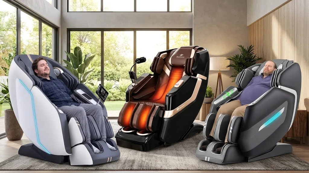 3 Best Massage Chairs for Tall People (2026): Picks That Fit Up to 6’10”