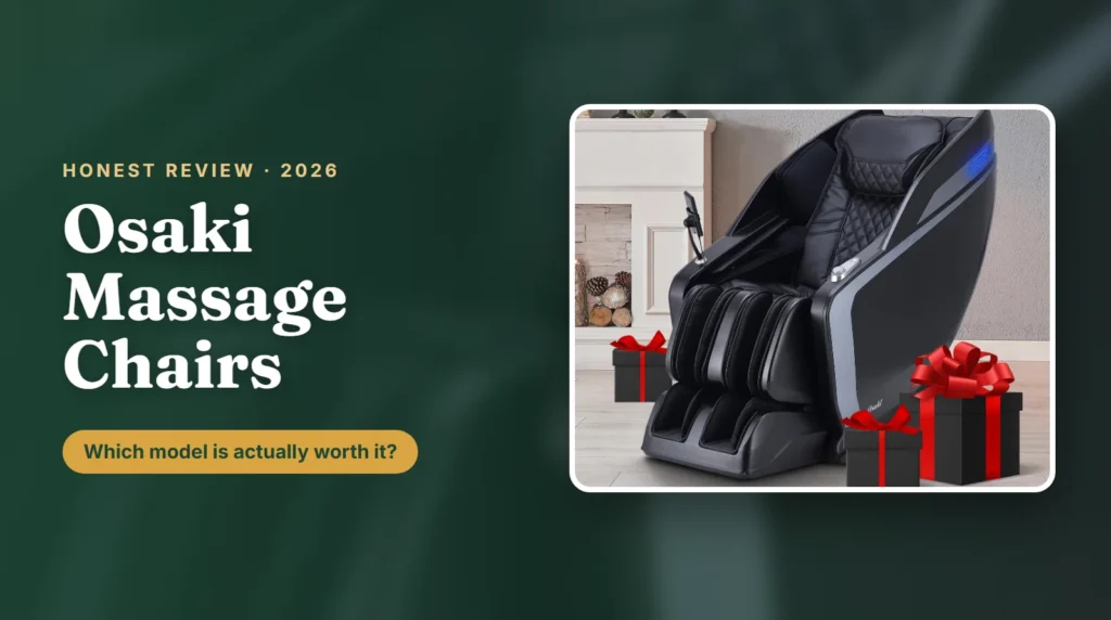 Osaki massage chair review: Osaki Ai Monarch LE in a living room